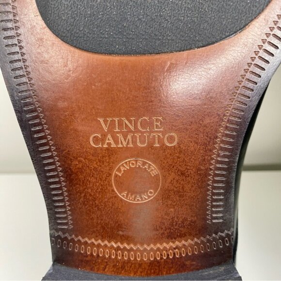 Vince Camuto Double Monk Strap Shoes Mens Sz 11 Gabriel Black Leather main image 8